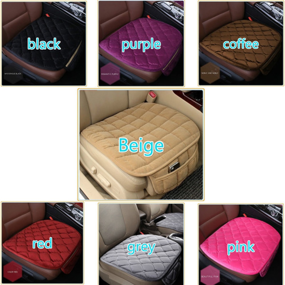 Simple Comfortable Car Front Cushion Non-slip Breathable coffee - Image 2