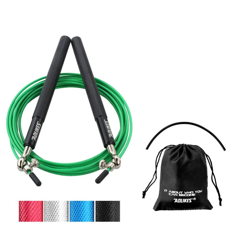 Crossfit Speed Jump Rope Professional Skipping For MMA Boxing Fitness Skip Workout Training red - Image 3