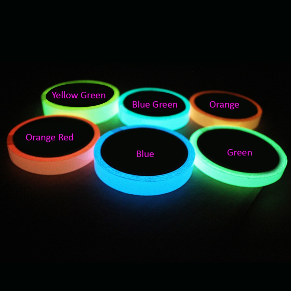 Luminous Tape Strip Stage Warning Light Fluorescent Sticker