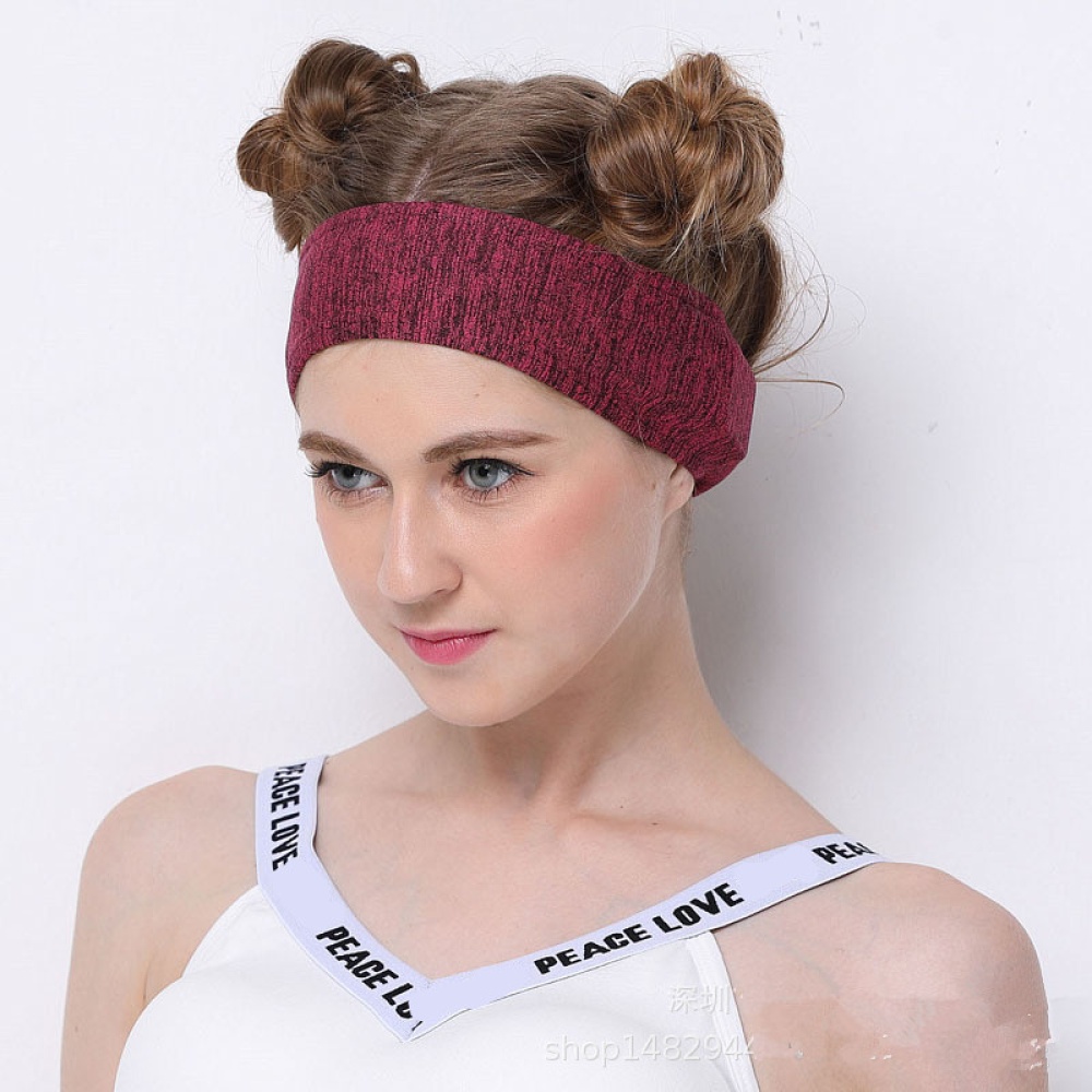 Sports Headband Bluetooth Headphones 10m Wireless Sport Headbands Long Time Play Stereo Sound Headscarf dark grey - Image 3