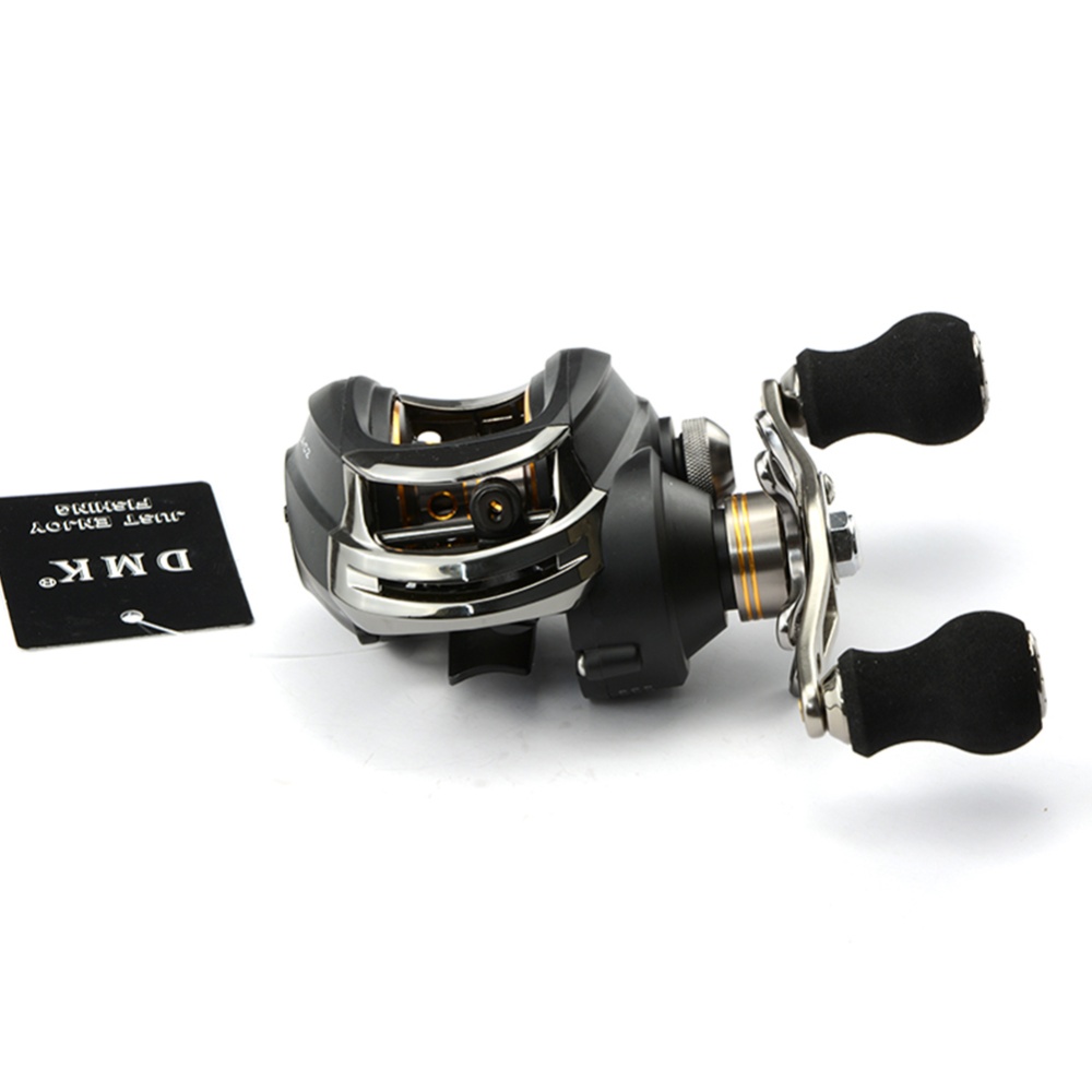 Adjustable Magnetic Brakes 12BB Baitcast Reels 6.3:1 Gear Low Profile Bait Casting Fishing DM120LA-C2 (left hand) - Image 2