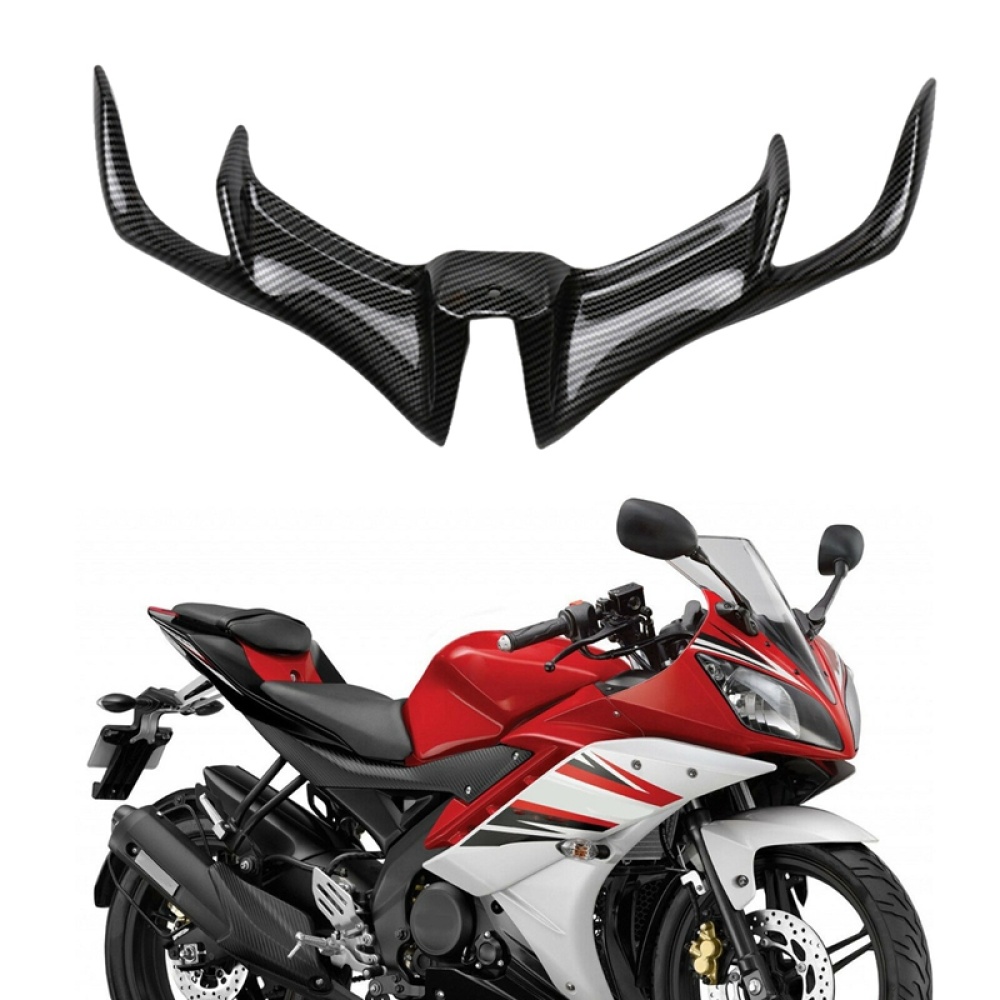 Motorcycle Front Fairing Aerodynamic Winglets ABS Lower Cover Protection Guard For YAMAHA YZF R15 V3.0 2017-18 Moto Accessories Water transf - Image 2