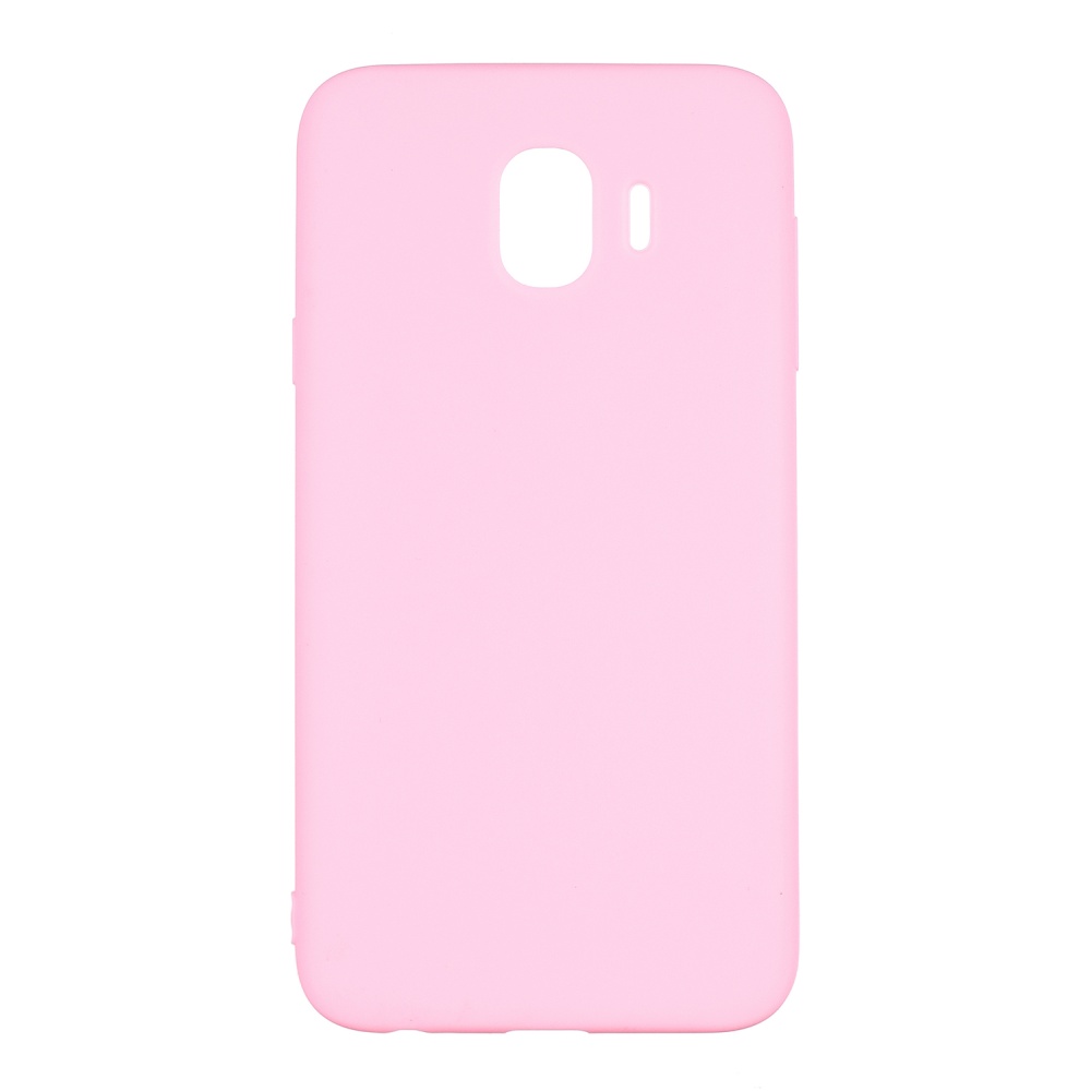 for Samsung J4 Euro Edition Lovely Candy Color Matte TPU Anti-scratch Non-slip Protective Cover Back Case Navy - Image 3