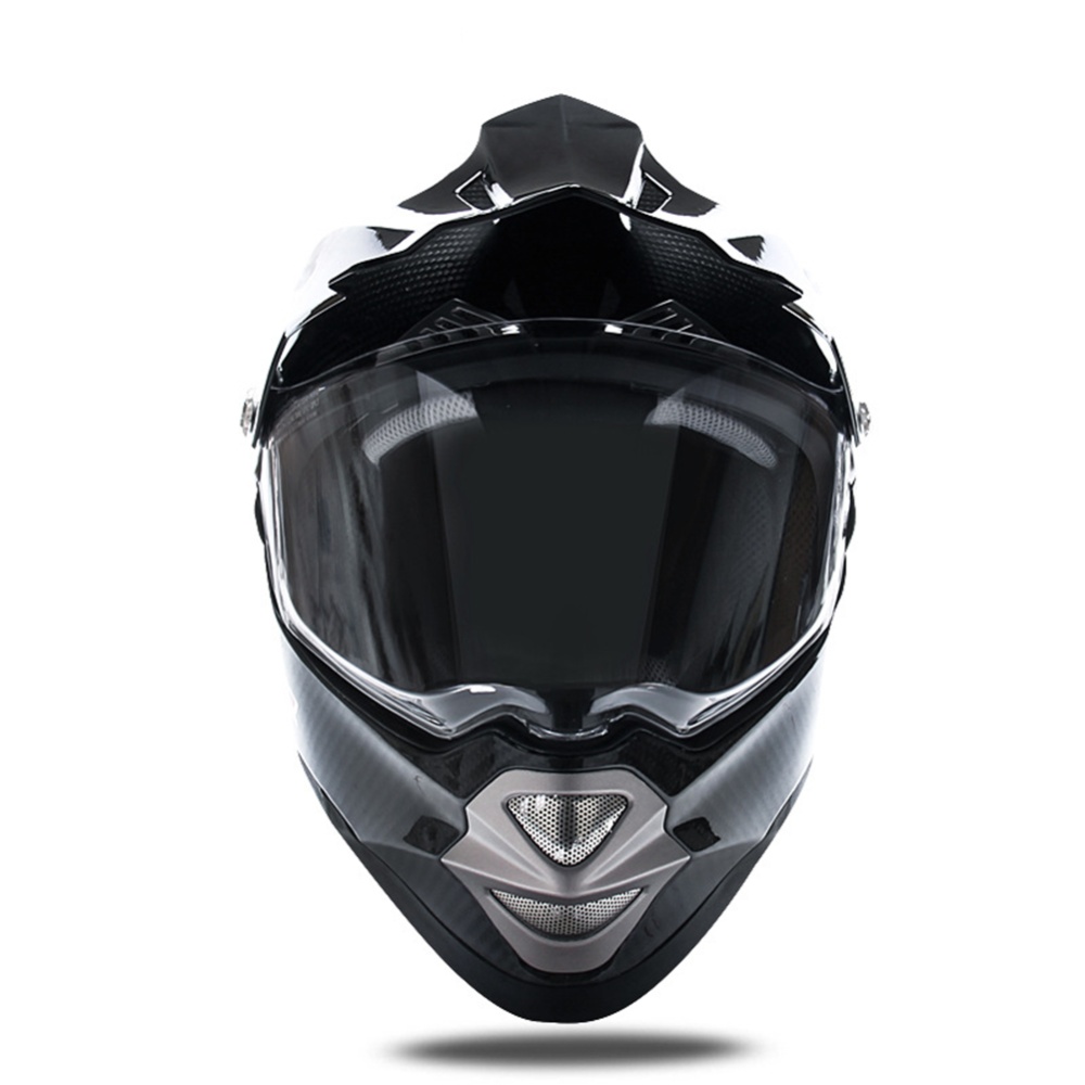 LS2 Professional Motorcycle Helmet Carbon Fiber Full Face for Men MX429 black_XL - Image 2