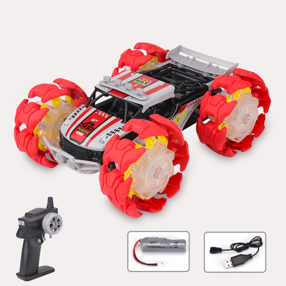 Remote Control Climbing Car Gesture Sensor Off-road Vehicle 4wd Alloy Stunt C500 Red with single RC - Image 2