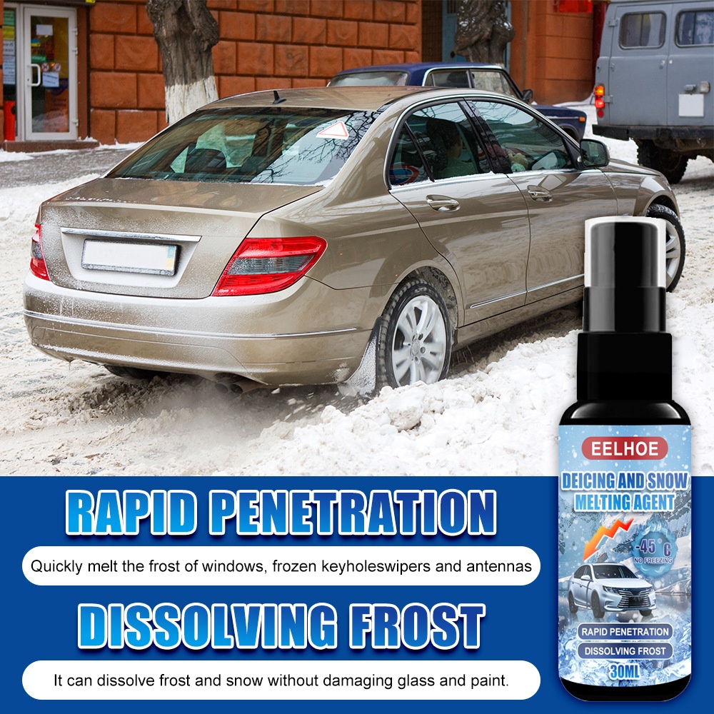 Auto Car Magic Remover Liquid Melting Agent Window Windshield Deicing Winter Tools For 30ml - Image 3