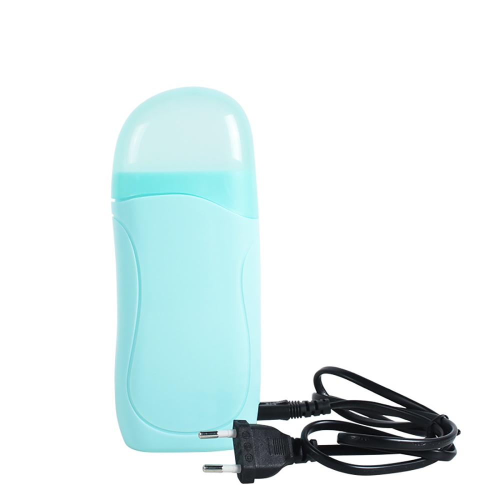 40w Wax Epilator Machine Set Portable 100ml Electric Heater For Legs Arms Armpit Hair Removal Cyan US Plug - Image 3