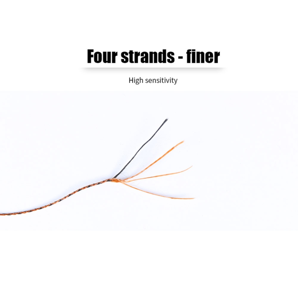 Spider-Line Series 100m PE Braided Fishing Line Camouflag 4 Strands 20- 220LB Multifilament yellow - Image 2