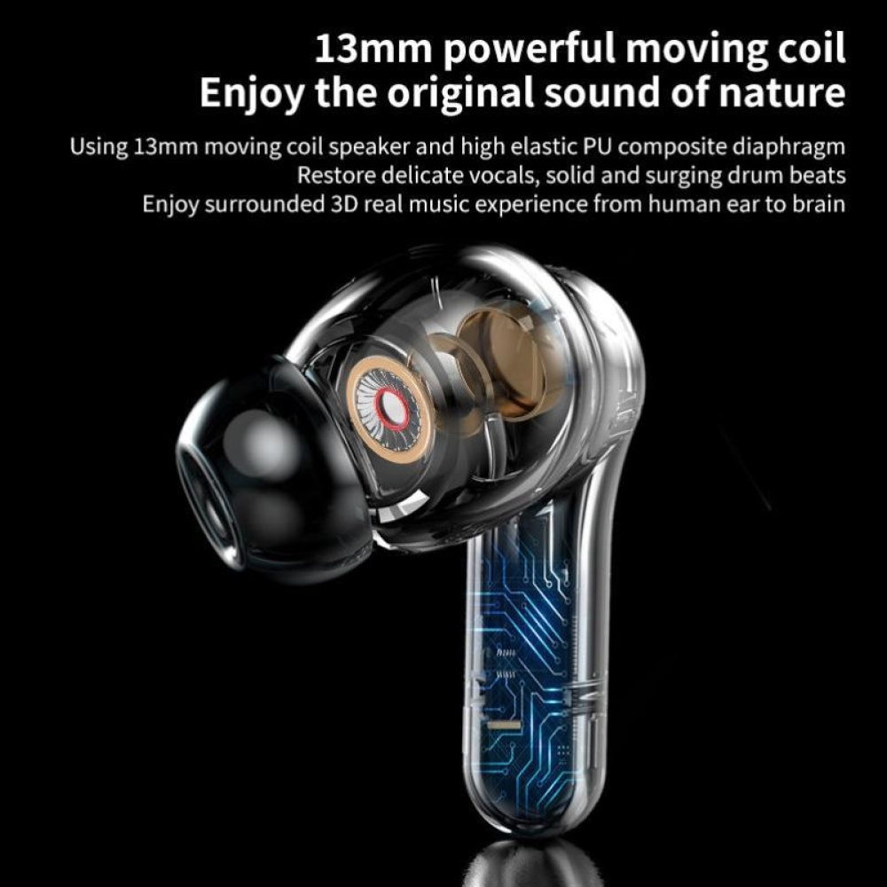 Yyk-anc Pro In-ear Tws 5.1 Bluetooth Headphone Digital Display Touch Control - Image 4