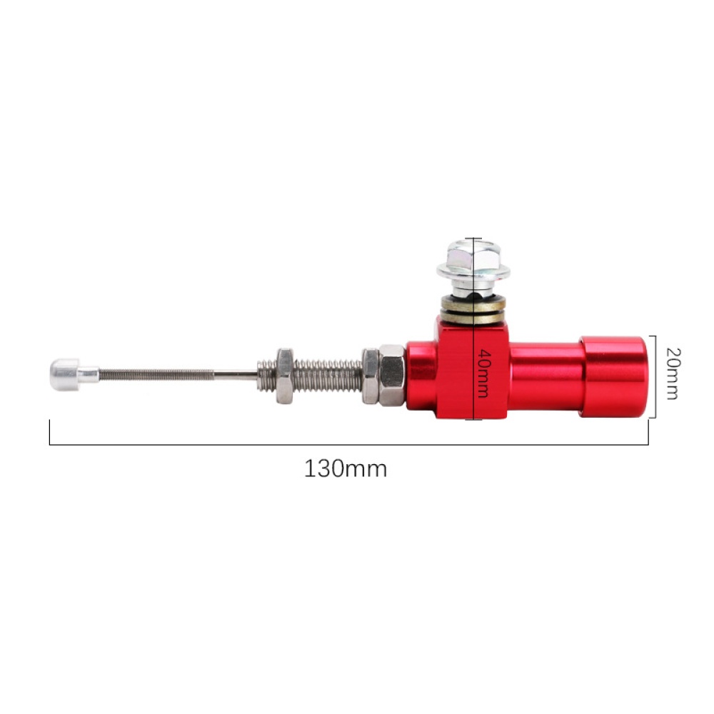 Brake Pump M10x1.25mm Motorcycle Hydraulic Clutch Master Cylinder Rod Silver - Image 3