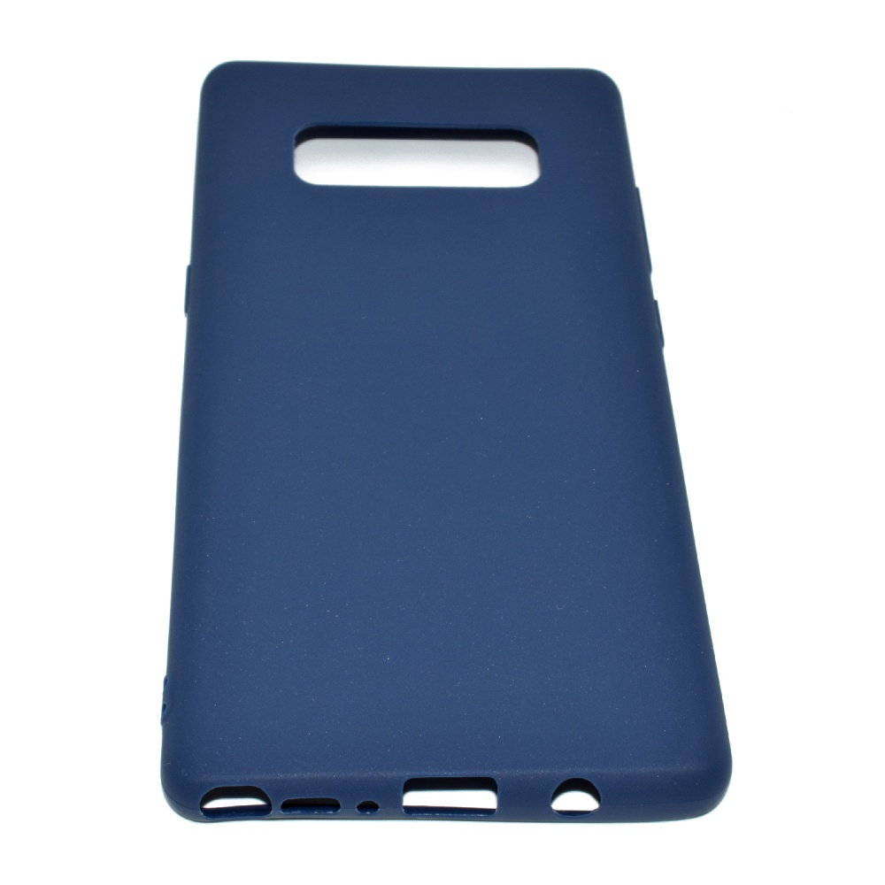 for Samsung NOTE 8 Cute Candy Color Matte TPU Anti-scratch Non-slip Protective Cover Back Case Navy - Image 3