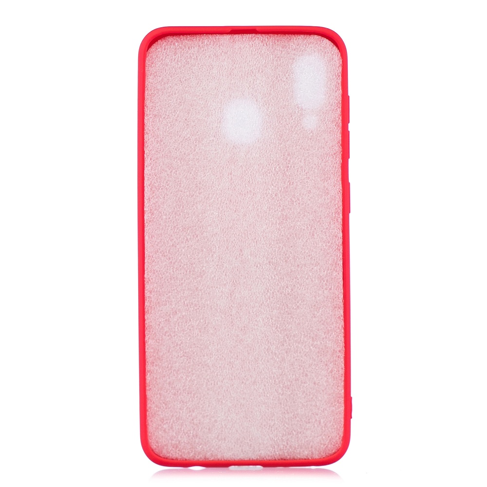 For Samsung A30 Lovely Candy Color Matte TPU Anti-scratch Non-slip Protective Cover Back Case white - Image 3