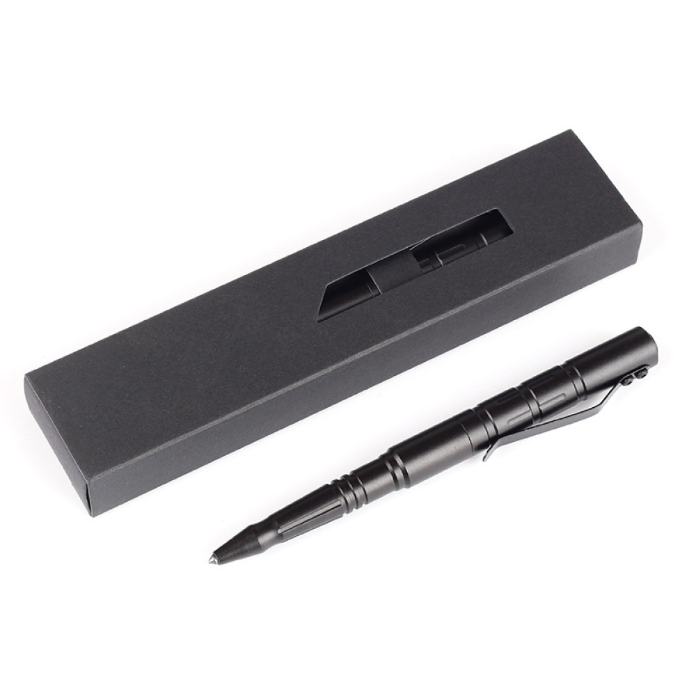 Defense Tactical Pen Multifunction Ballpoint Office School Supplies Perfect Gift black - Image 2