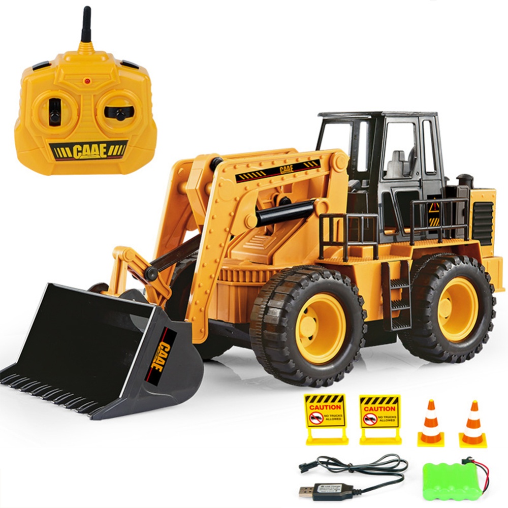 1 Box 2.4g Remote Control Dump Truck Toy Forklift Engineering Vehicle Gift For Kids - Image 3