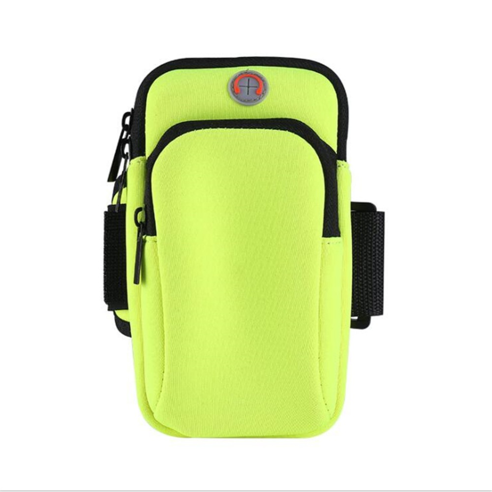 Outdoor Wrist Bag Sports Running Fitness Equipment Mobile Phone Arm Orange - Image 3