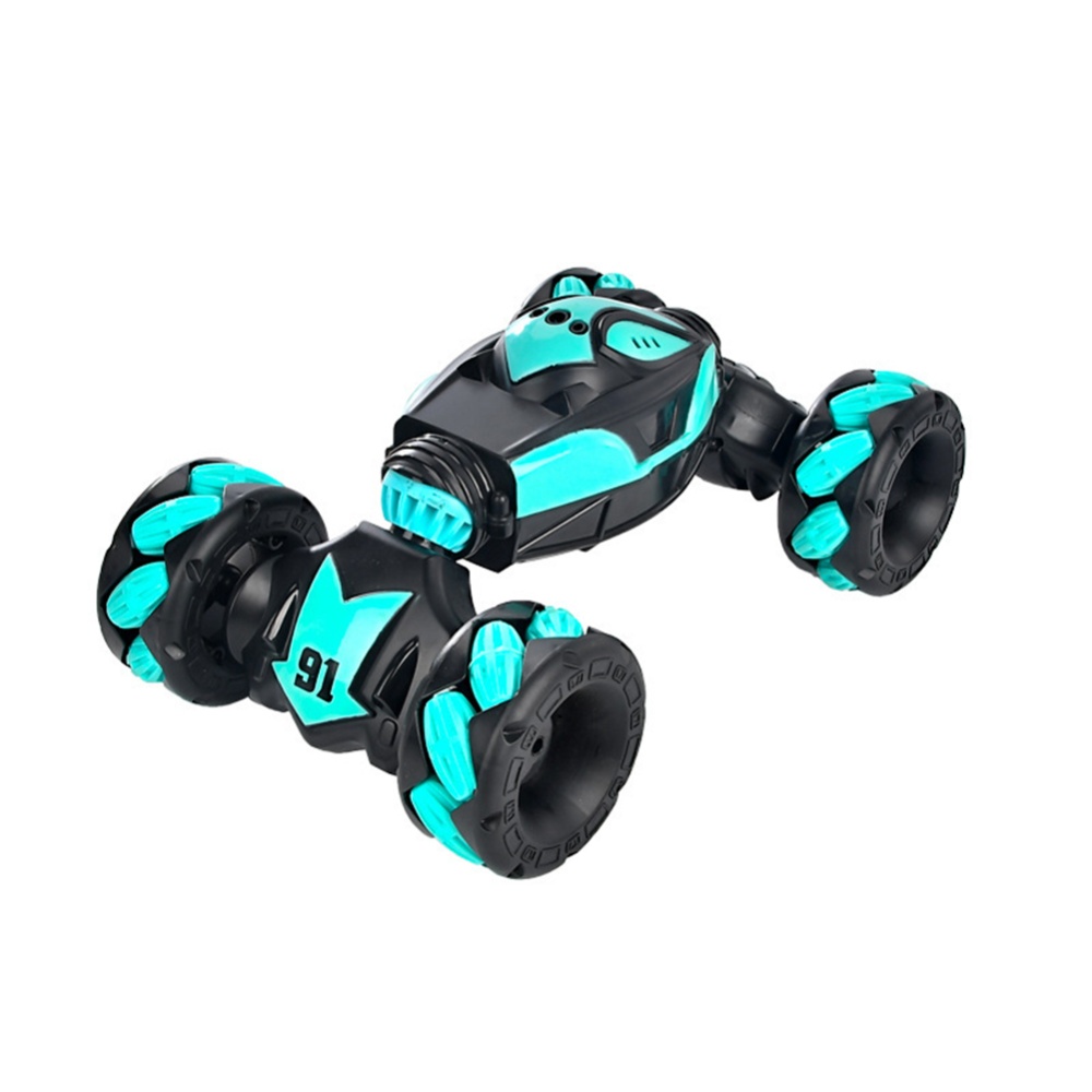 Remote Control Deformation Car with Light Gesture Induction Off-road Twisting Cv8818-91a Dual RC Red - Image 3