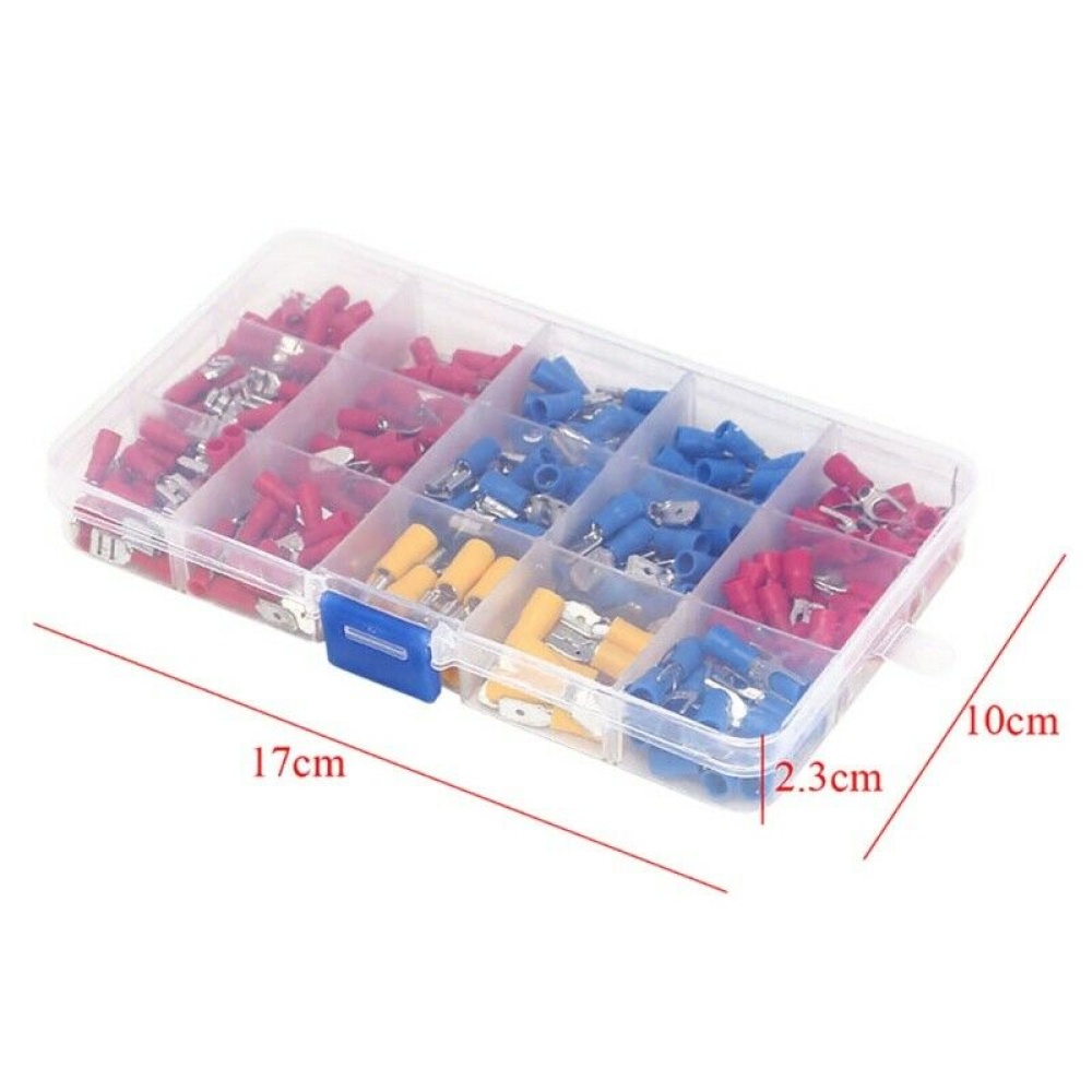 280pcs Assorted Crimp Spade Terminal Insulated Electrical Wire Connector Kit Set(Box Packing) 280 sets - Image 3