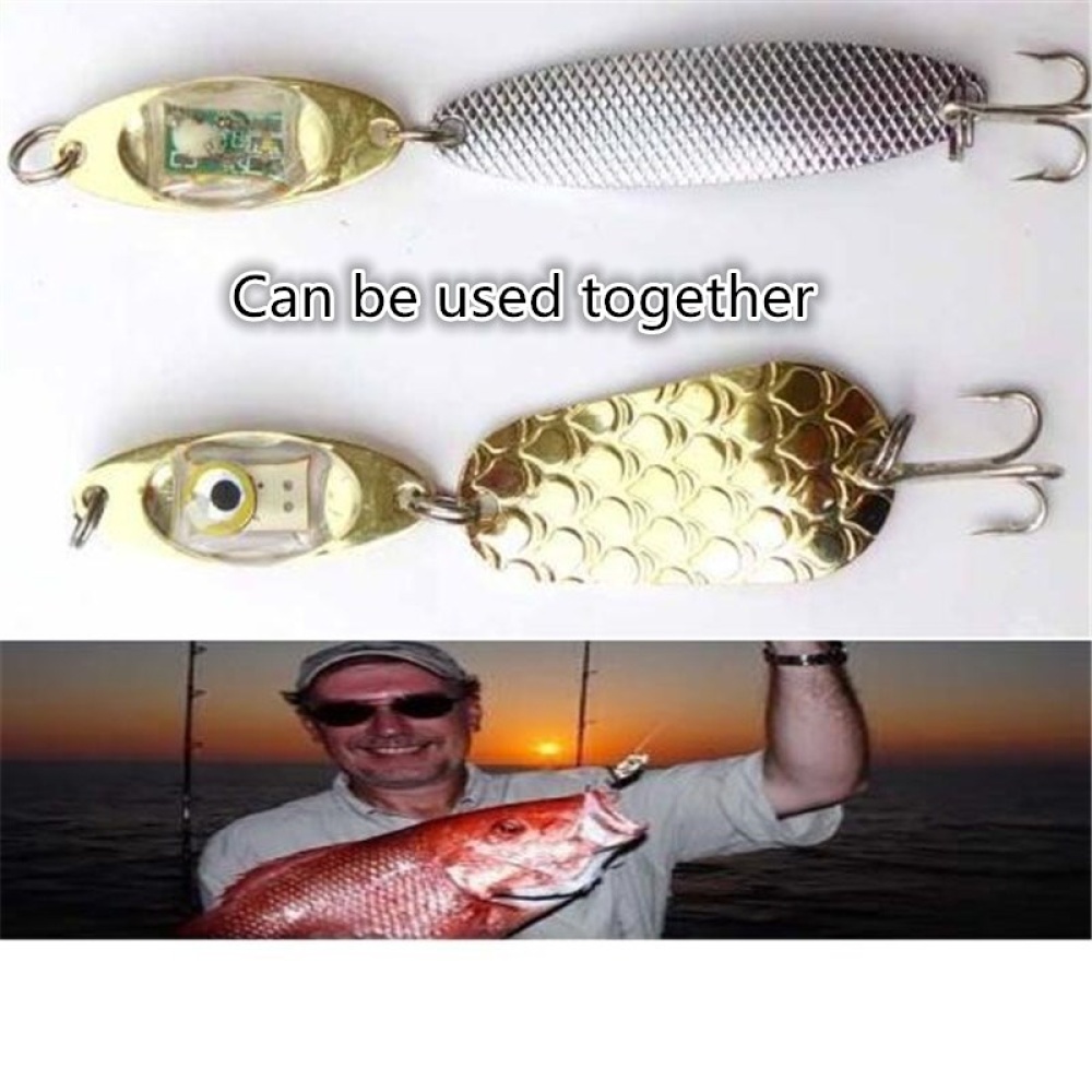 Lure Fish Lamp LED Electronic Low Consumption Light Bait Underwater Fishing red_6CM - Image 3