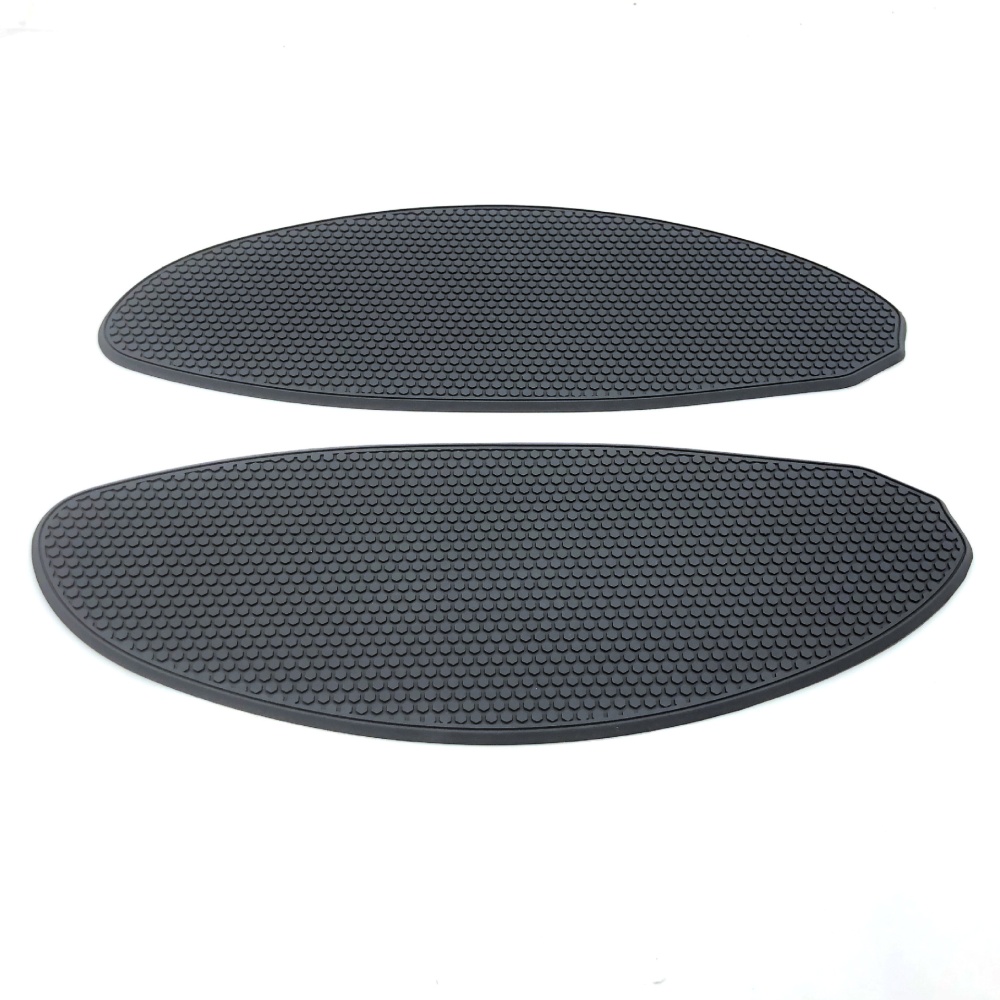 1 Pair Fuel Can Anti-skid Stickers Motorcycle Modified Parts Decorative For Rsv4 Tunono 1100 Black - Image 3