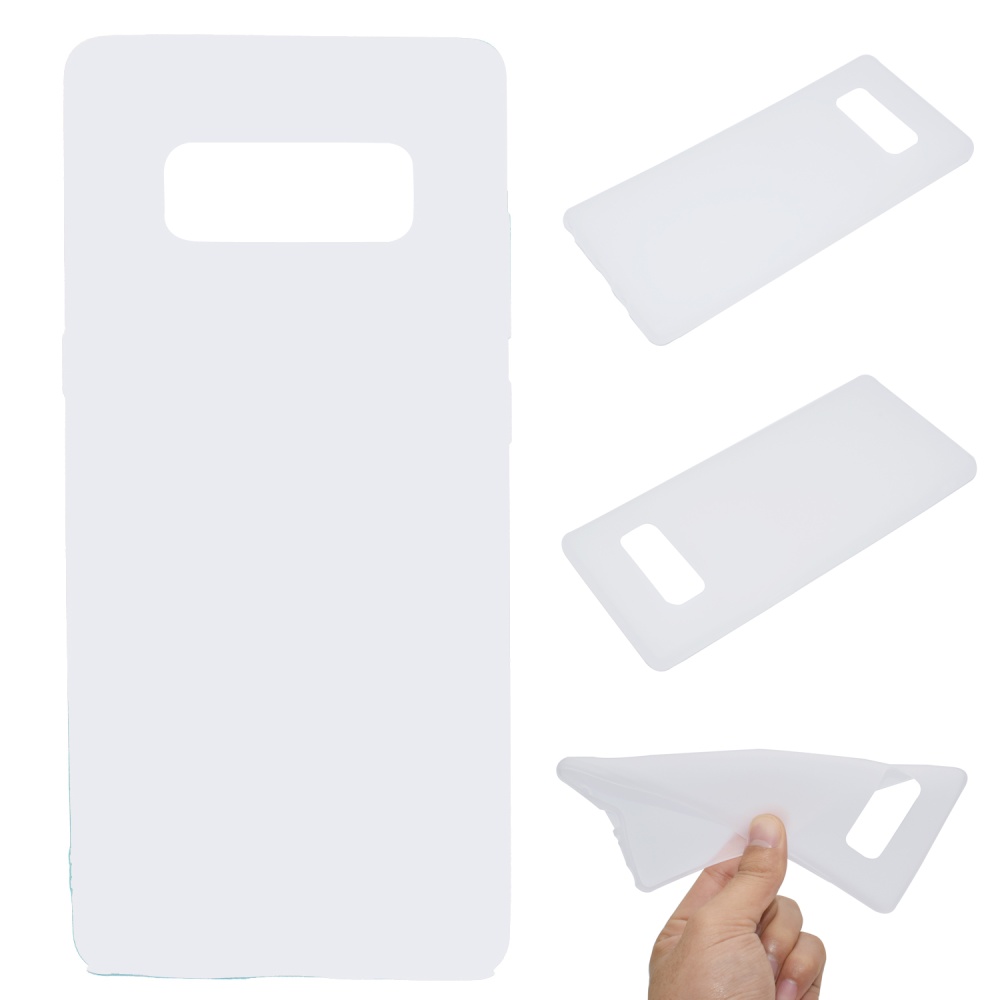 for Samsung NOTE 8 Cute Candy Color Matte TPU Anti-scratch Non-slip Protective Cover Back Case white - Image 3