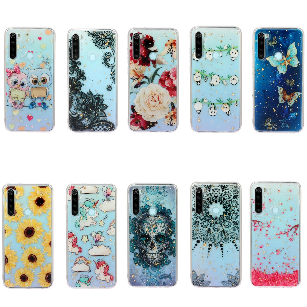 For Redmi Note 8 / Pro Cellphone Cover Beautiful Painted Pattern Comfortable Wear TPU Phone Shell 10 - Image 3