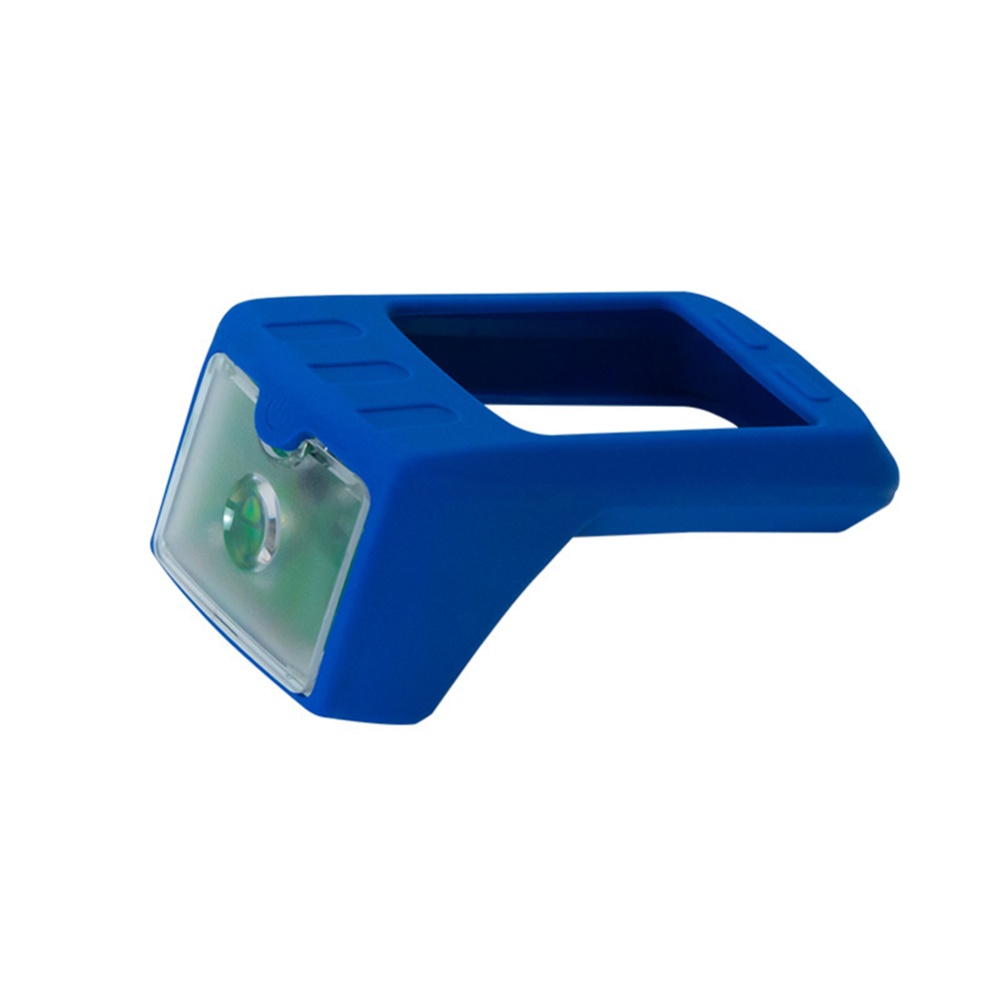 Bike Code Meter Cover With Front Light Sensing Intelligent Silicone Shell Lamp Integrated Compatible For Xingzhe G Series Table blue - Image 3