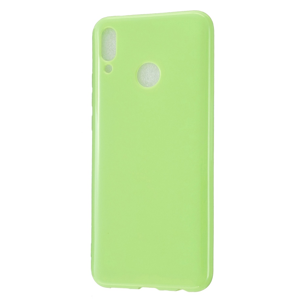 For HUAWEI Y9/Y9 Prime 2019 Cellphone Shell Glossy TPU Case Soft Mobile Phone Cover Full Body Protection Fluorescent green - Image 3