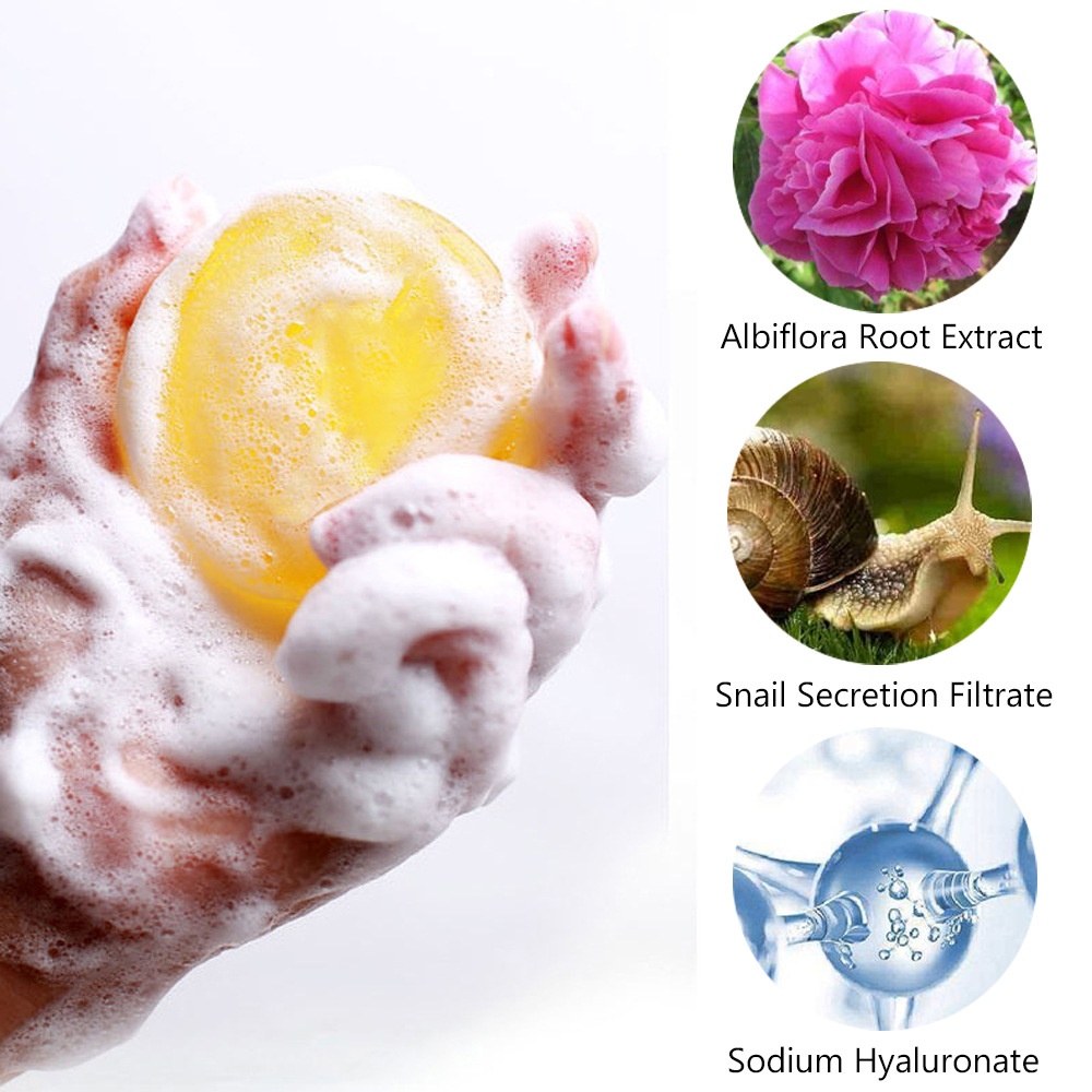 Rich Foam Cleaner Moisturizing Nourishing Lifting Firming Deep Cleansing Repairing Anti Aging Facial Soap 100g - Image 3