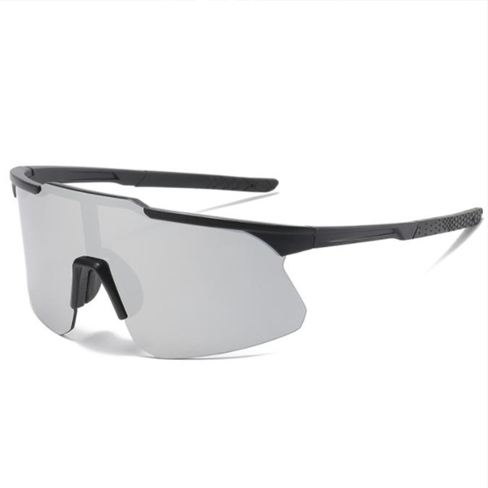 Shimano Outdoor Sports Sun Glasses Lightweight Frame Cycling Driving Riding Windproof Eyewear black frame white mercury - Image 3