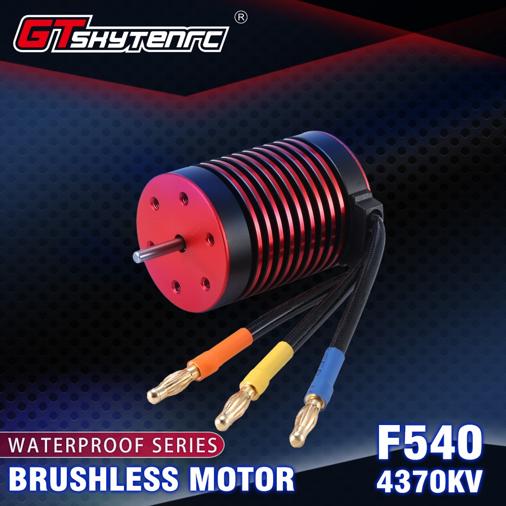 GTSKYTENRC F540 Series 2-3S Brushless Waterproof 4370KV Motor for 1/10 Car - Image 3