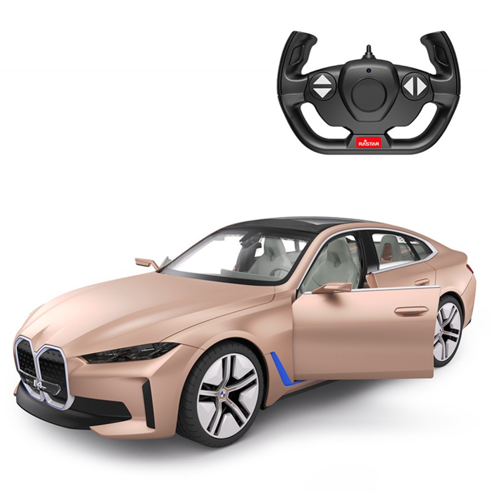 1:14 Remote Control Racing Car USB Rechargeable Wireless Simulation Model Toy i8 Blue - Image 3