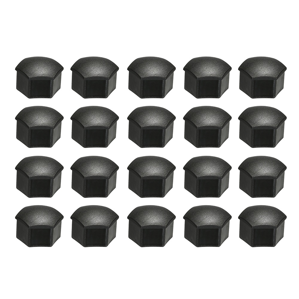 Wheel Lug Caps Modification Hub Nut Cover for Tesla Model 3 Matte Black - Image 2