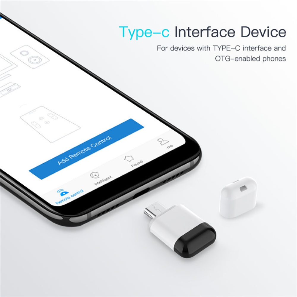 Micro USB Type-C Interface Smart App Control Mobile Phone Remote Wireless Infrared Appliances Adapter - Image 3