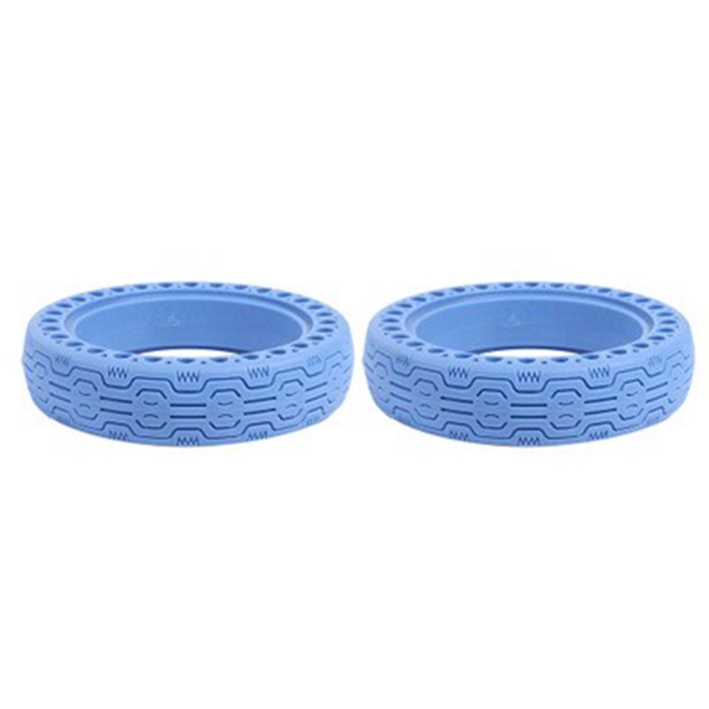 Replacement Tire for Xiaomi M365 Electric Scooter Accessories 8.5 Inch Inflation-free Solid Single blue - Image 3