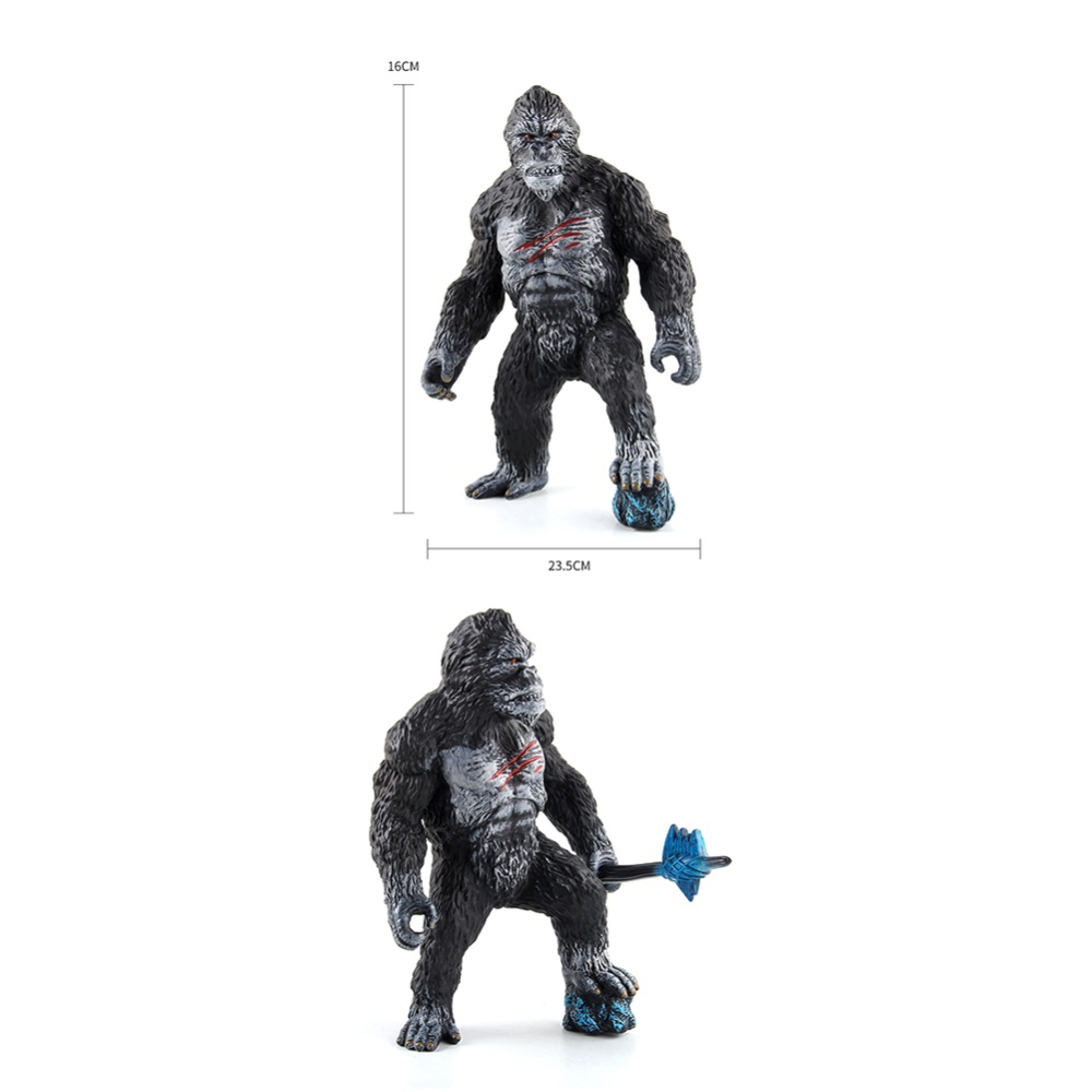 Chimpanzee Model Decoration Toy Simulation Cartoon Animal Dolls Ornaments As shown - Image 3