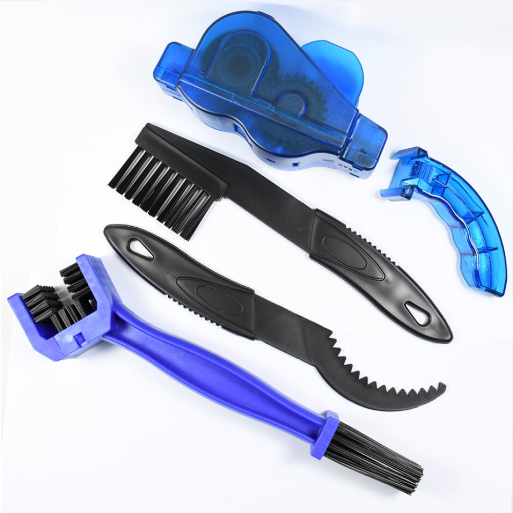 Bicycle Chain Washer Set Mountain Bike Accessory Too Cleaning Brush washer 3 piece set_One size - Image 2