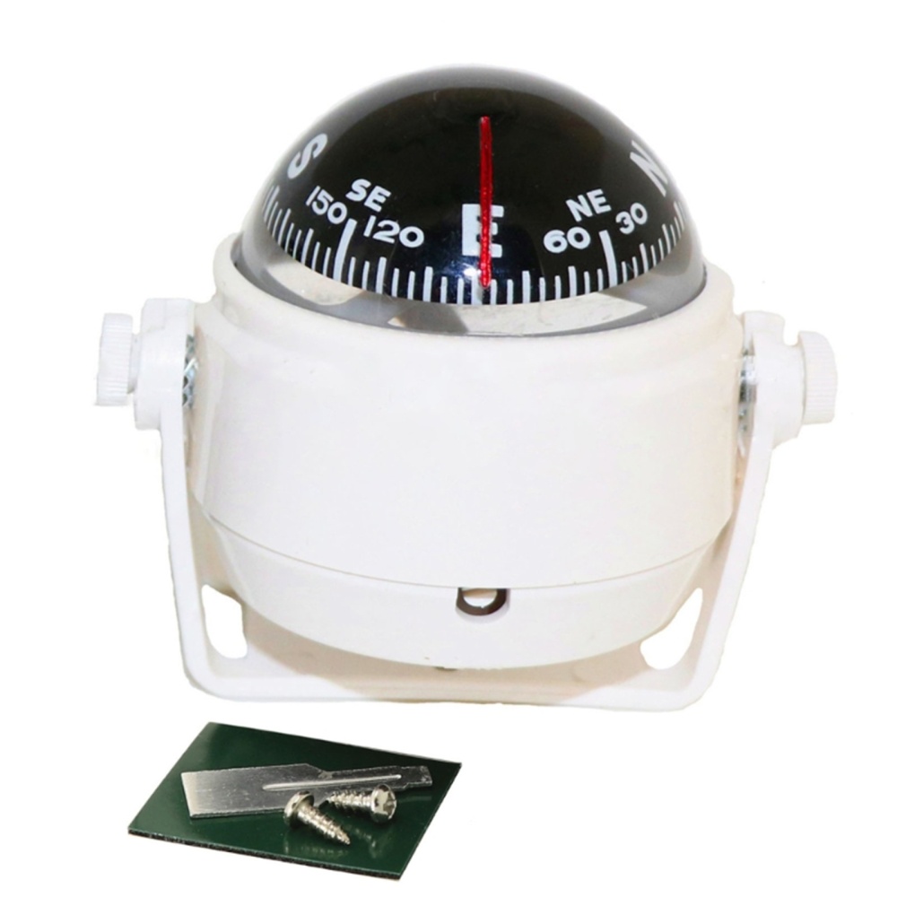 Outdoor Sea Marine Compass With Magnetic Declination Adjustment Multi-functional Car Light Lc550 black - Image 3