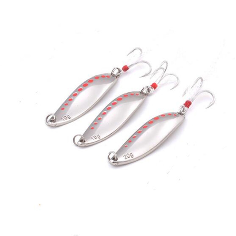 5.5cm Leech-shape Design Metal Bait Fishing Lure Fake Fish Hard for Freshwater Seawater 10g gold - Image 2