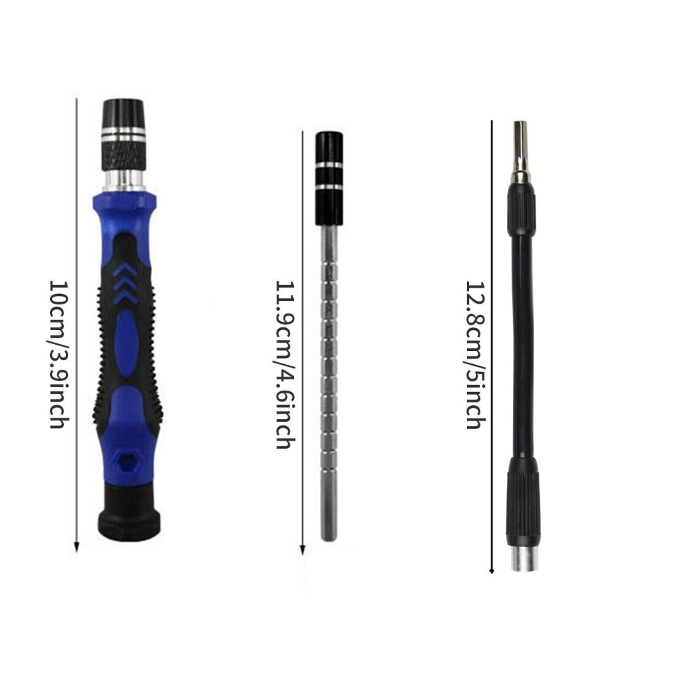 60-in-1 Portable Computer Repair Kit PC Precision Screwdriver Tool for Repairing Laptops Mobile Phones Blue - Image 2