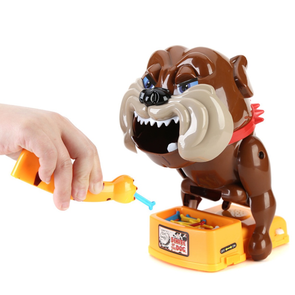 Creative Dog Biting Toys Funny Stealing Bones Electric Parent-child Interactive Game Tricky For Gifts Large/560g - Image 3