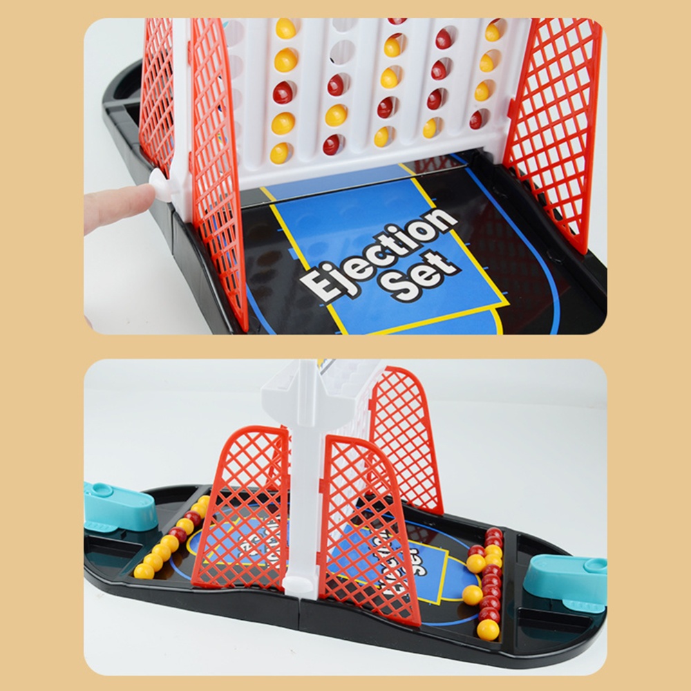 1 Box Finger Basketball Shooting Game + Chess Combination Children Double Tabletop Pinball Toy As shown - Image 3