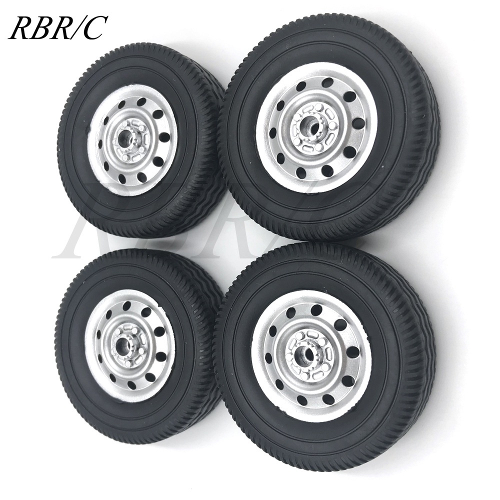 WPL D12 Metal OP Accessaries Diy Upgrade Rc Off Road Car Model Spare Tires_1:16 - Image 3