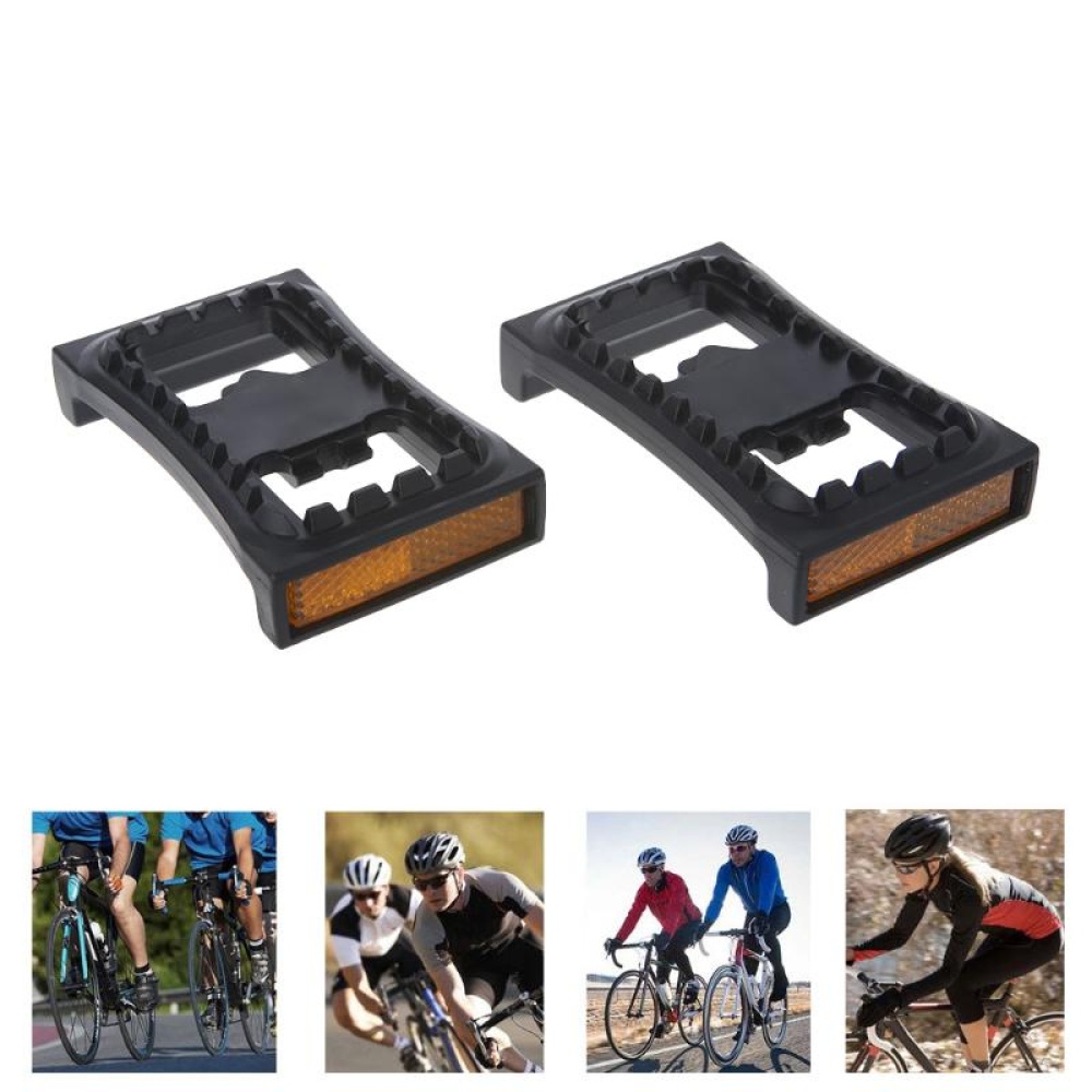 Bicycle Flat Cleat Pedal For M520 M540 M780 Clipless MTB Mountain Bike Automatic Black 1 * pair - Image 3