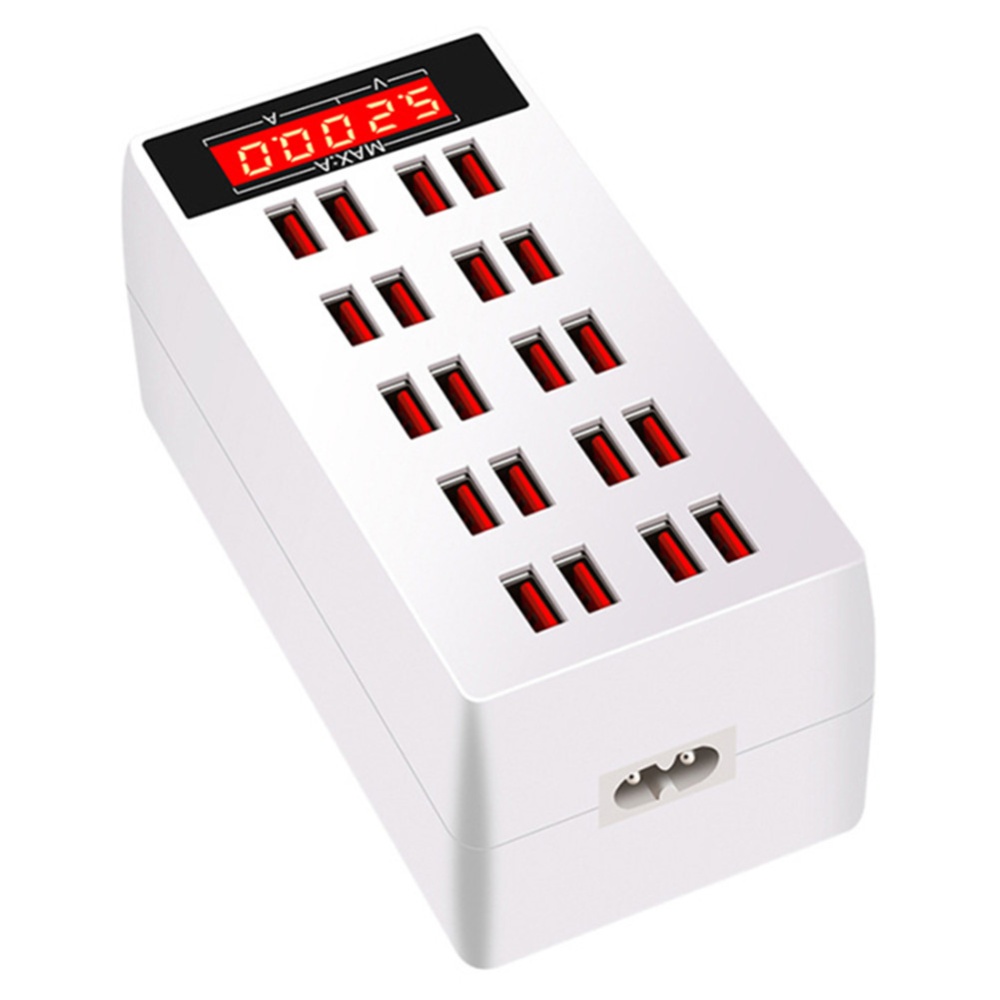 20-Ports Max 100W USB Hub Phone Charger Multiplie Devices Charging Dock Station Smart Adapter EU Plug - Image 3