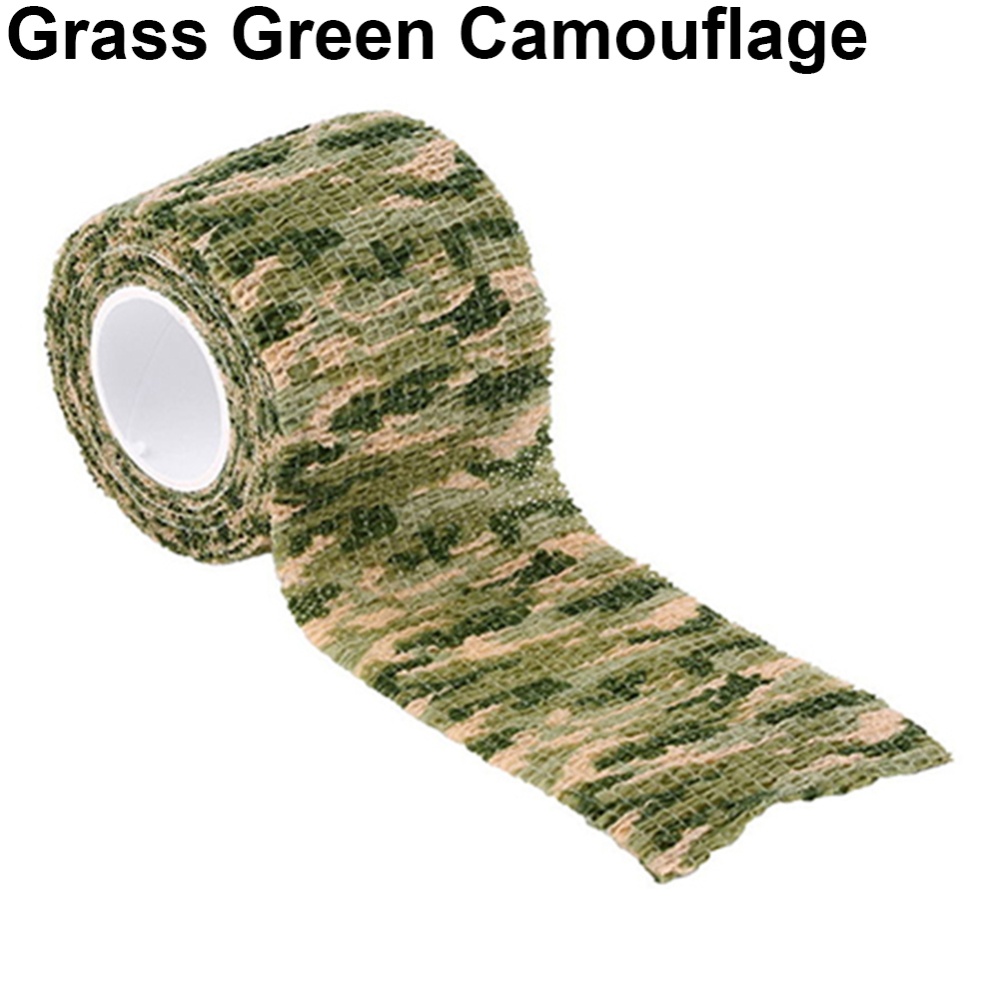 Outdoor Camouflage Tape Retaining Plastic Retractable Non-woven Jungle camouflage - Image 2