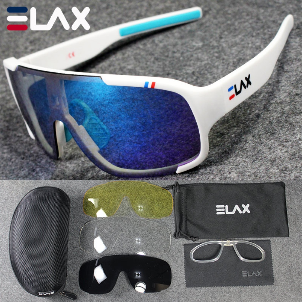 New Fashion Cycling Glasses 4 kinds of Lens Set Fully Coated Outdoor Sports Goggles - Image 2