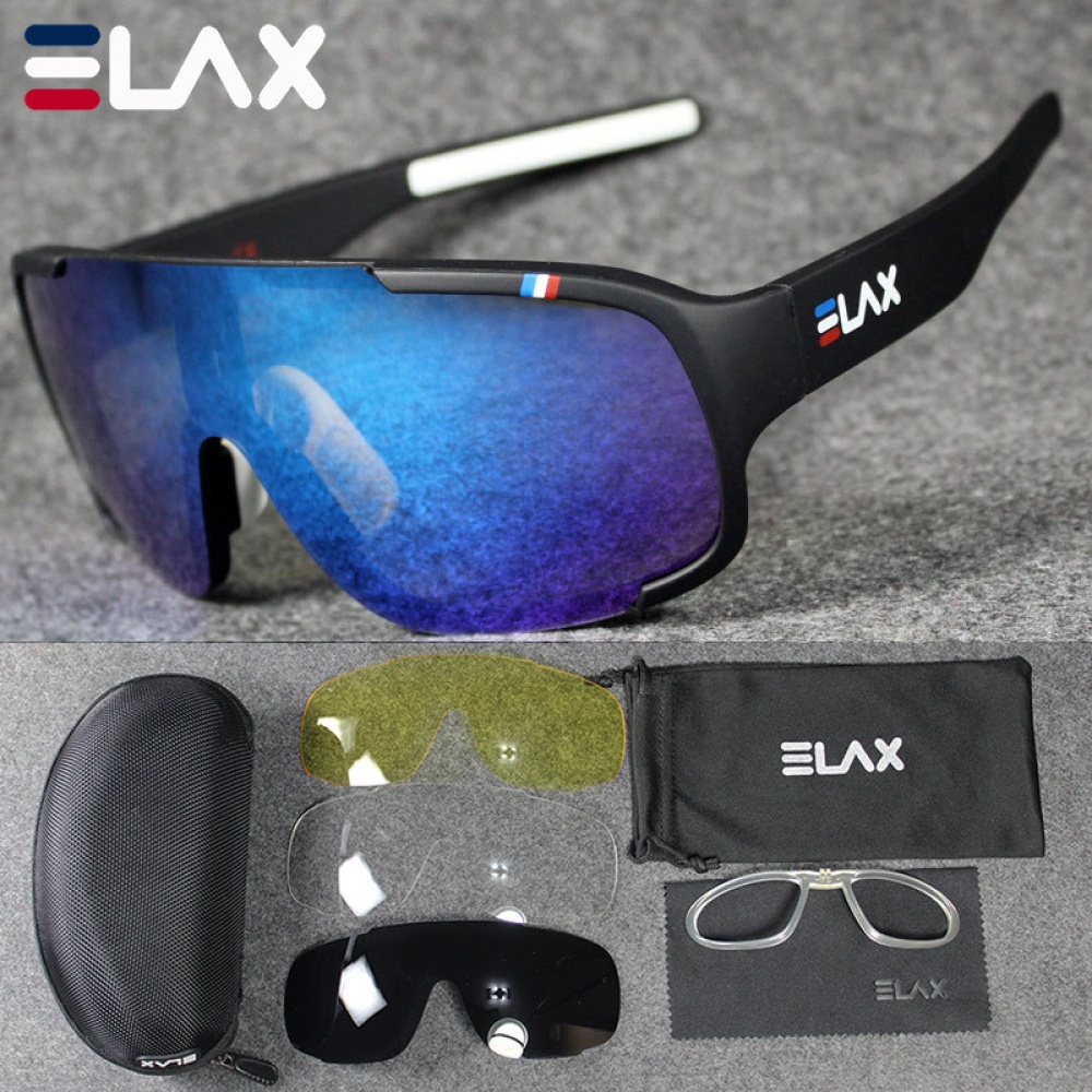 New Fashion Cycling Glasses 4 kinds of Lens Set Fully Coated Outdoor Sports Goggles - Image 3