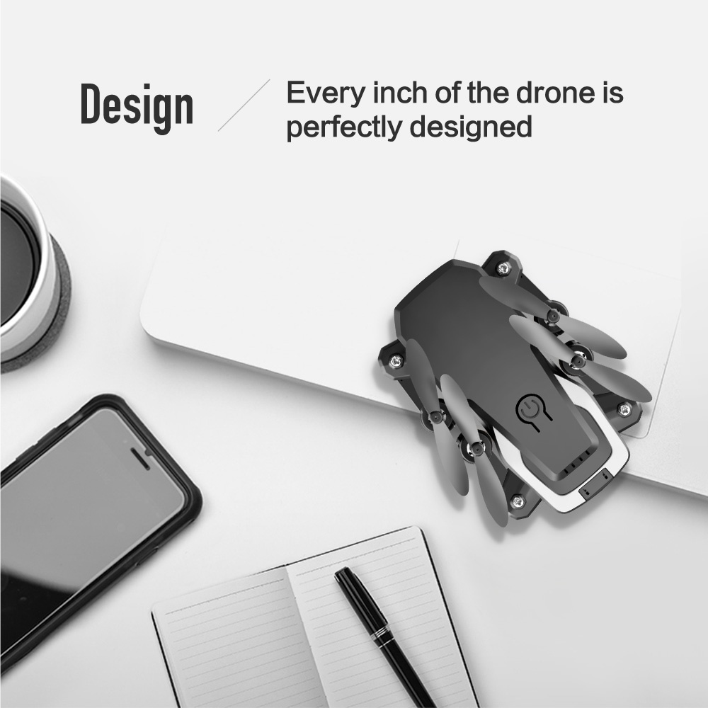 LF606 Mini Drone with Camera Altitude Hold RC Drones HD Wifi FPV Quadcopter Helicopter 4K - Image 3