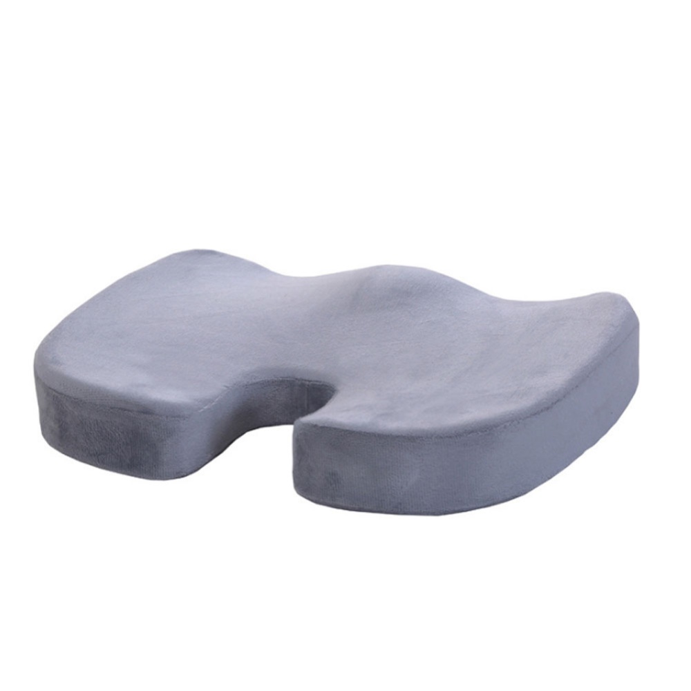 Orthopedic Memory Cushion Foam U Coccyx Travel Seat Massage Protect Healthy Sitting Breathable Pillows Black - Image 3