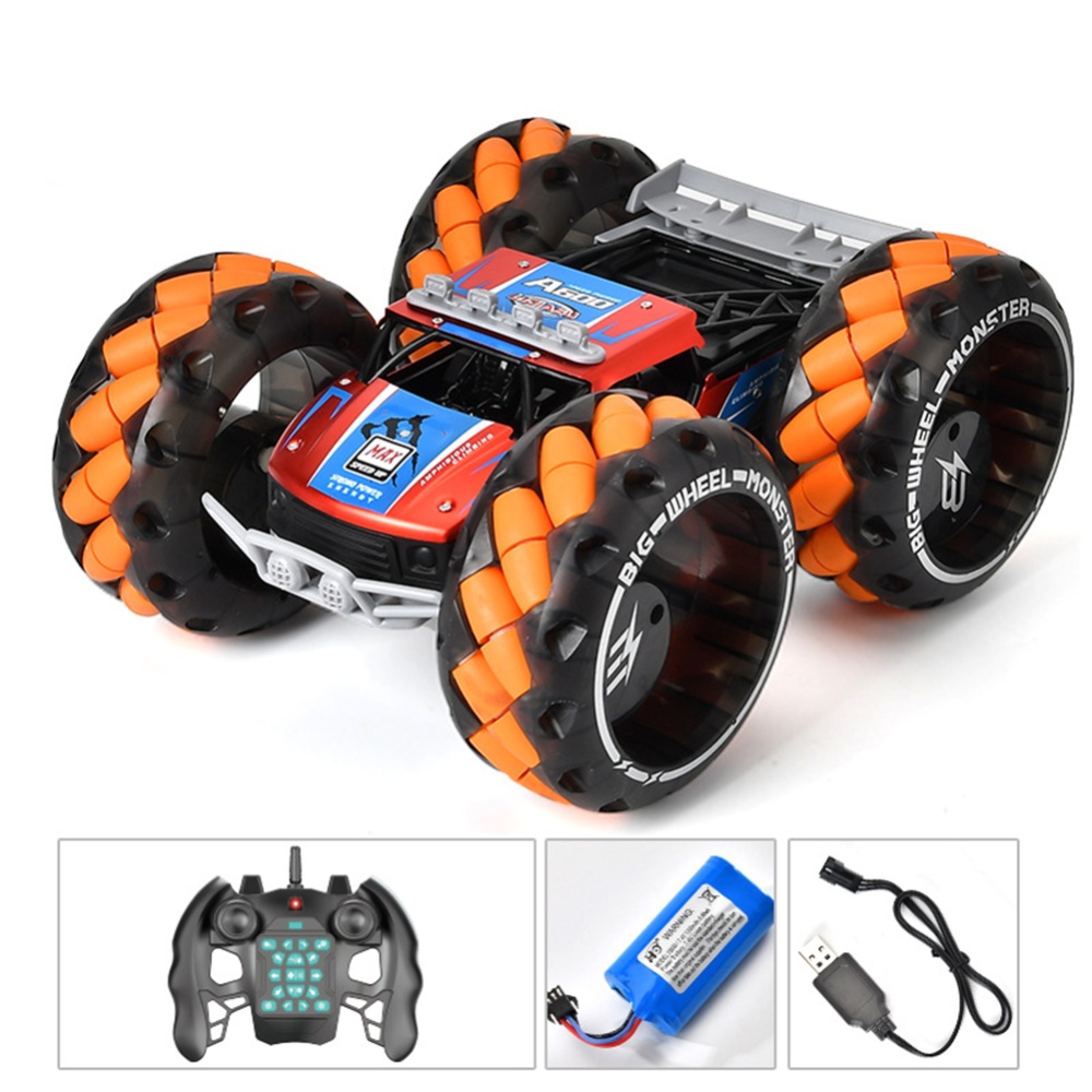 Remote Control Rotating Alloy Car Gesture Induction Off-road Vehicle Cv-a600 Orange Handle - Image 2